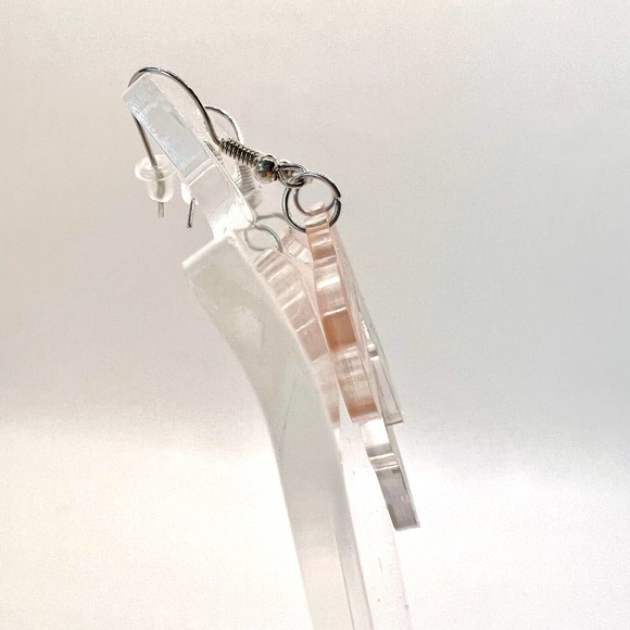 Sugar Skull Earrings - Halloween Earrings - Cinco de Mayo Earrings - Candy Skull - Picture 5 of 10